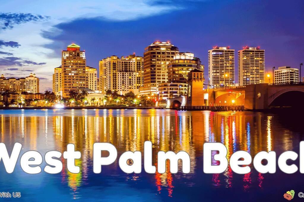 Luxe & Cozy 3Beds,2Rooms,Ev Gym Near Beaches&Downtown Wpb West Palm Beach Exteriör bild